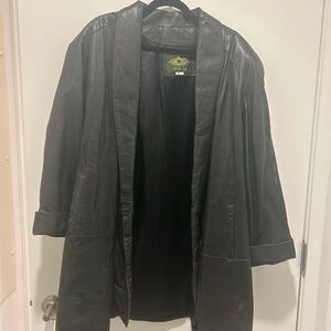 Avanti Black Leather Jacket